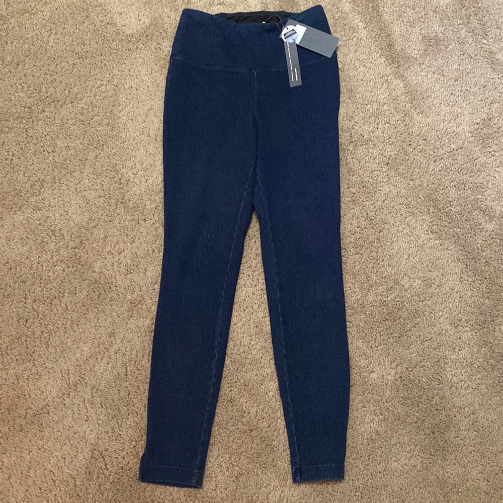 Lysse Size small denim leggings new with tags